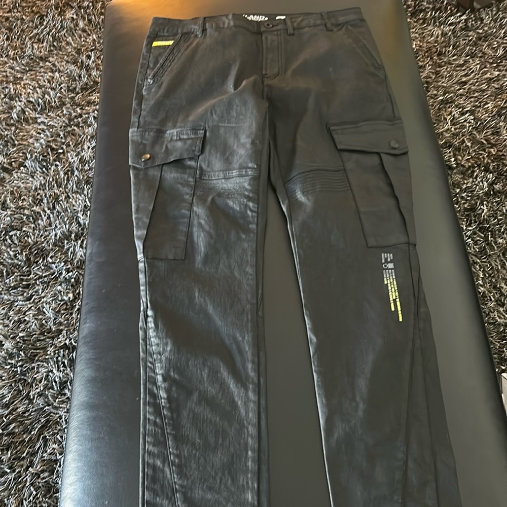 Dreamland cargo coated jeans